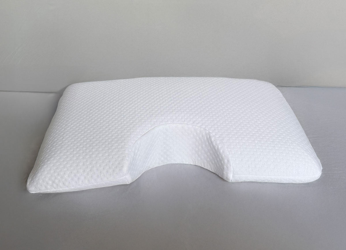 Stack of SleepScent Pillows featured in Contour version