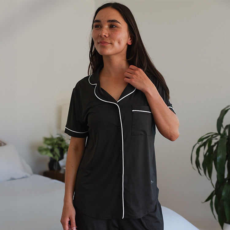 Women's Sleep Top #choose-your-color_black