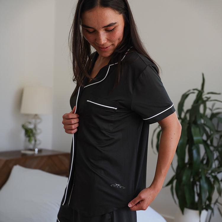 Women's Sleep Top #choose-your-color_black