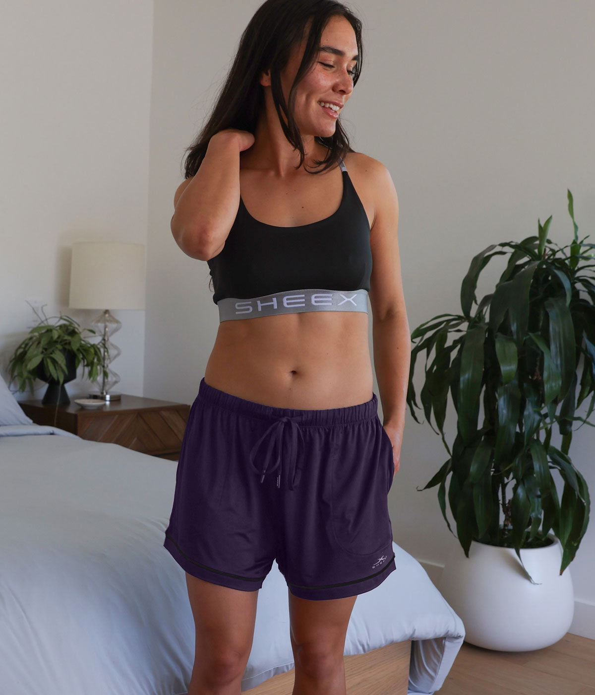 Women's Sleep Short in Royal Plum #choose-your-color_royal-plum