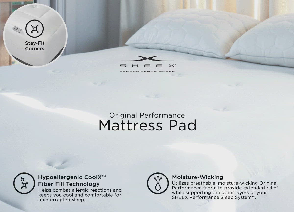 Original Performance Cooling Mattress Pad | SHEEX