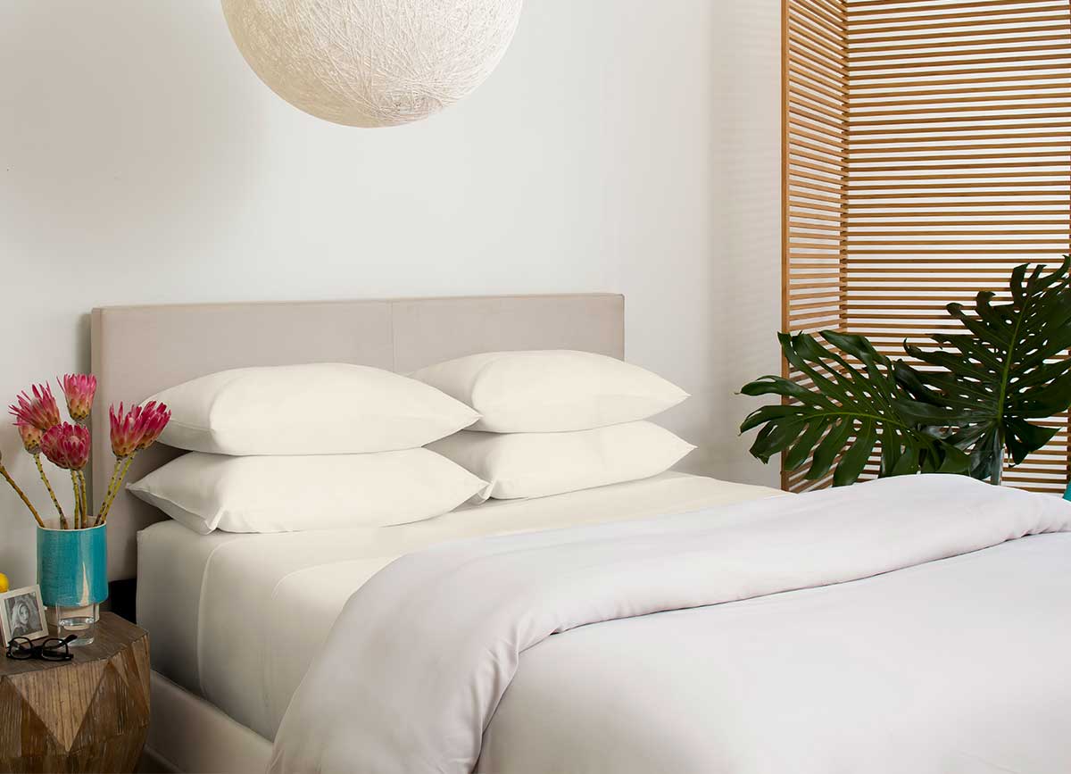 ARCTIC AIRE MAX Pillowcases shown in Taupe #choose-your-color_taupe