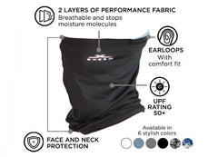Infographic for Performance Neck Gaiter