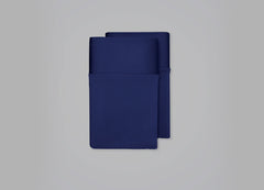 Luxury Copper Sheet Set shown in Navy #choose-your-color_navy