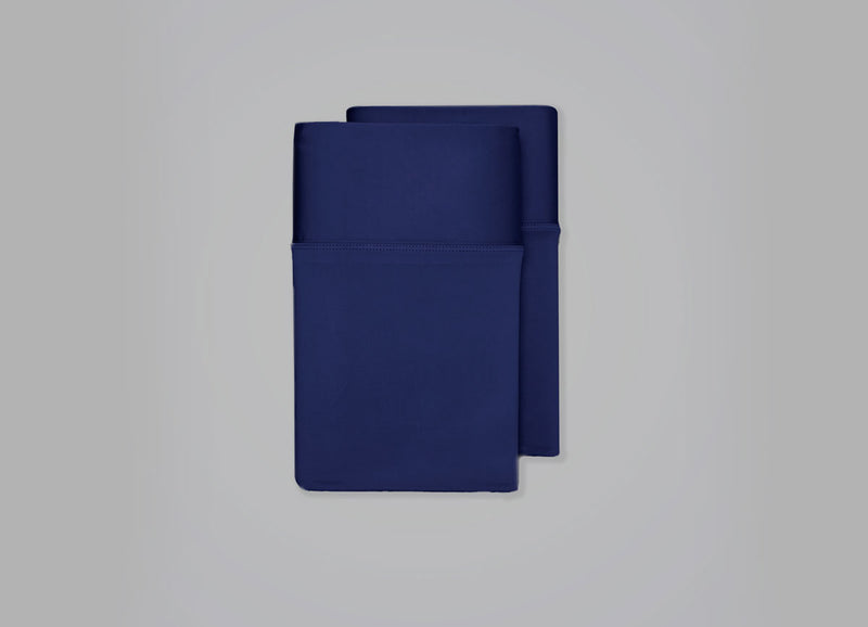Luxury Copper Sheet Set shown in Navy #choose-your-color_navy