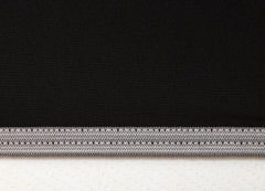 Original Performance Fitted Sheet on bed in Black #choose-your-color_black