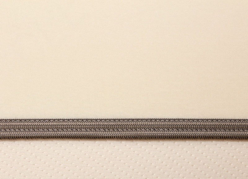 Original Performance Fitted Sheet on bed in Ecru #choose-your-color_ecru