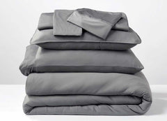 Studio Tech Bedding in Graphite in room environment #choose-your-color_graphite
