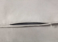 SHEEX CALM + COOL Weighted Blanket Detail Image of Zipper