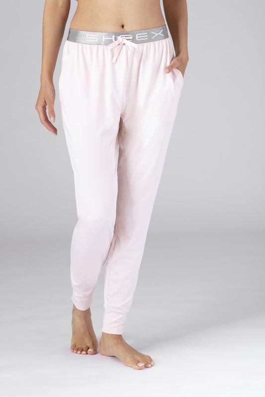 SHEEX Women's Modern Jogger shown in blush-pink #choose-your-color_blush-pink